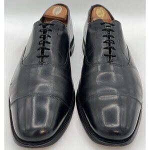 Allen Edmonds Park Avenue Cap Toe Black Leather Oxford Dress Shoes Mens Size 12D